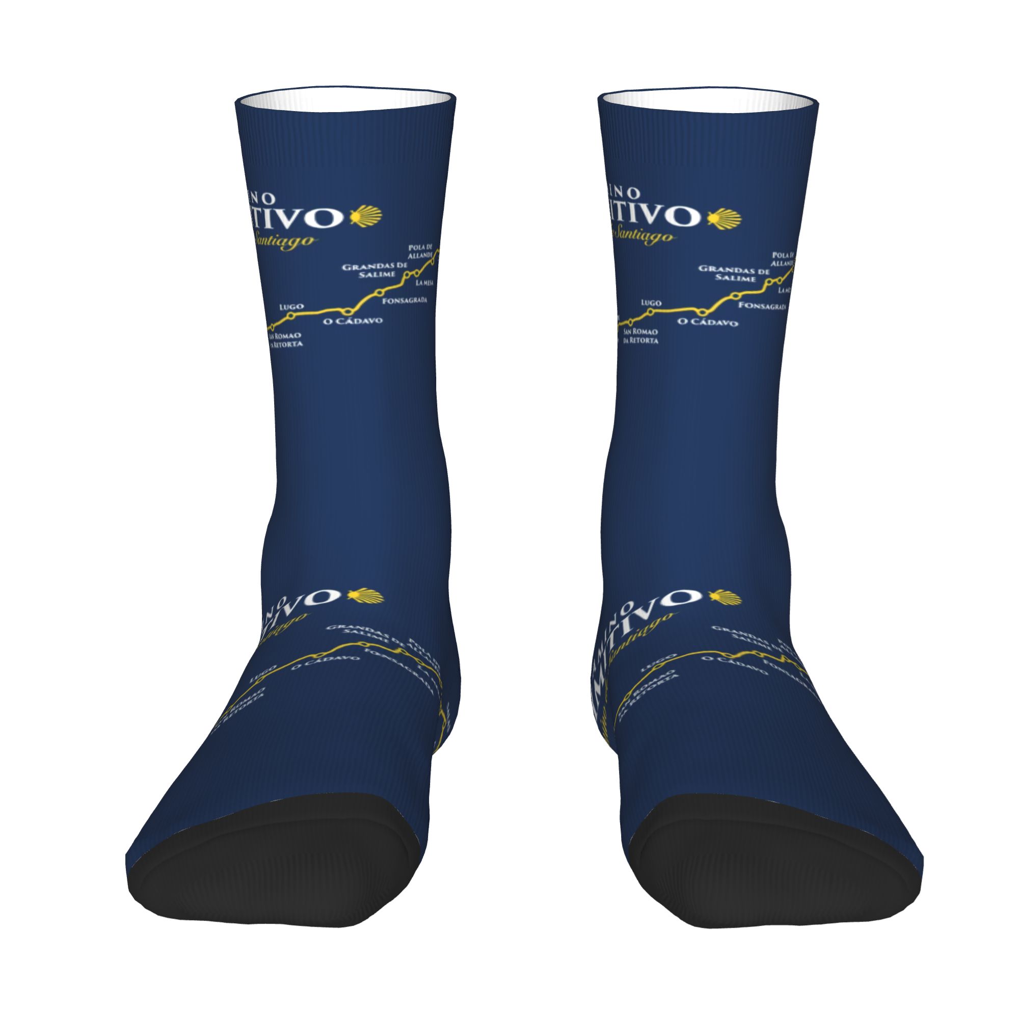 Dress Sock Men - Meias Personalizadas Primitive Way para Homens,