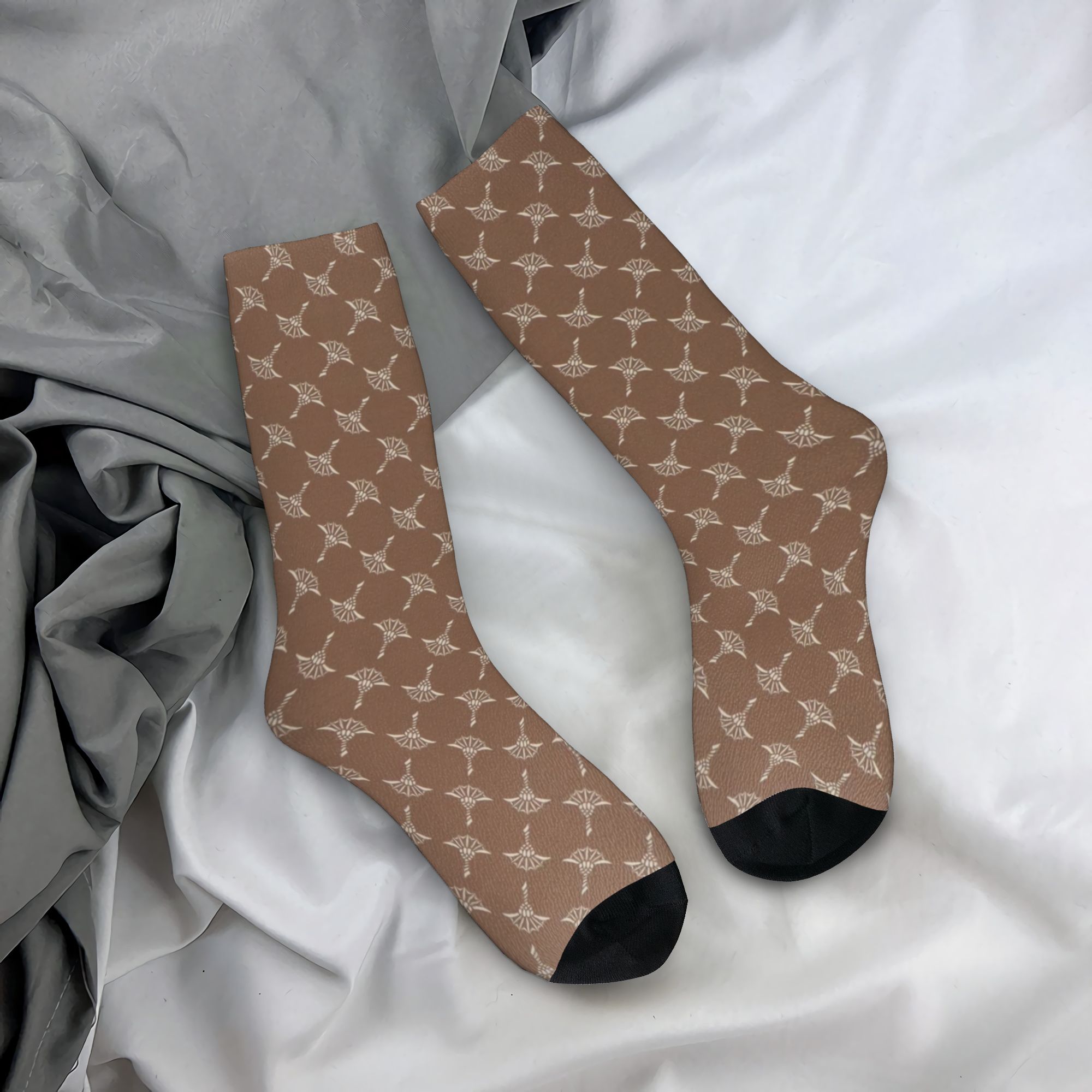 Dress Sock Men - Meias Personalizadas J-joops Patten para Homens