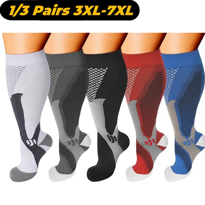 Compression Sock Medical - Meias de compressão de tamanho grande