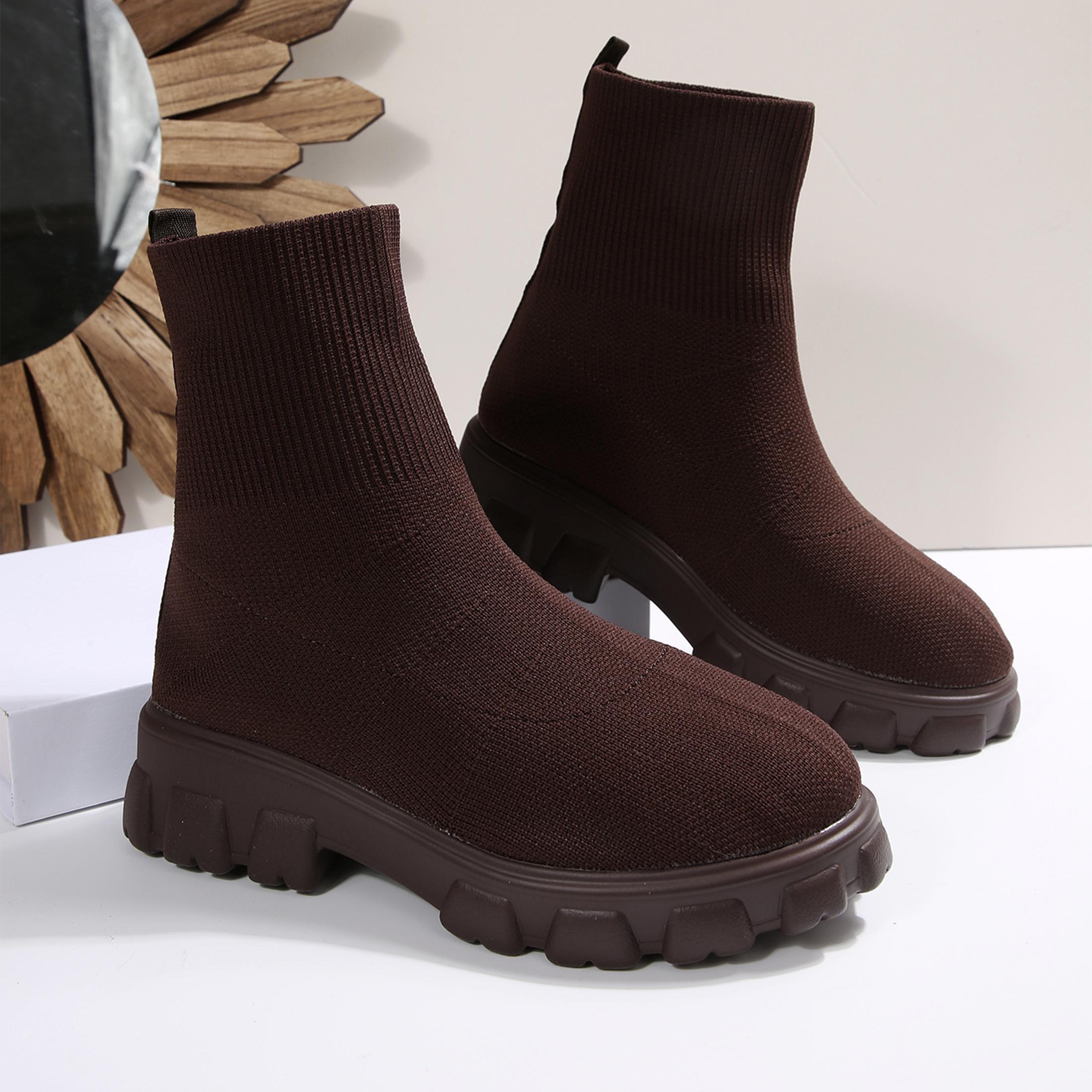 No Show Sock Women - Botas de tornozelo femininas confortáveis com