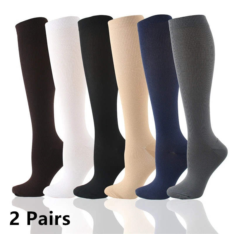 Compression Sock Medical - 2 pares meias de compressão promoção