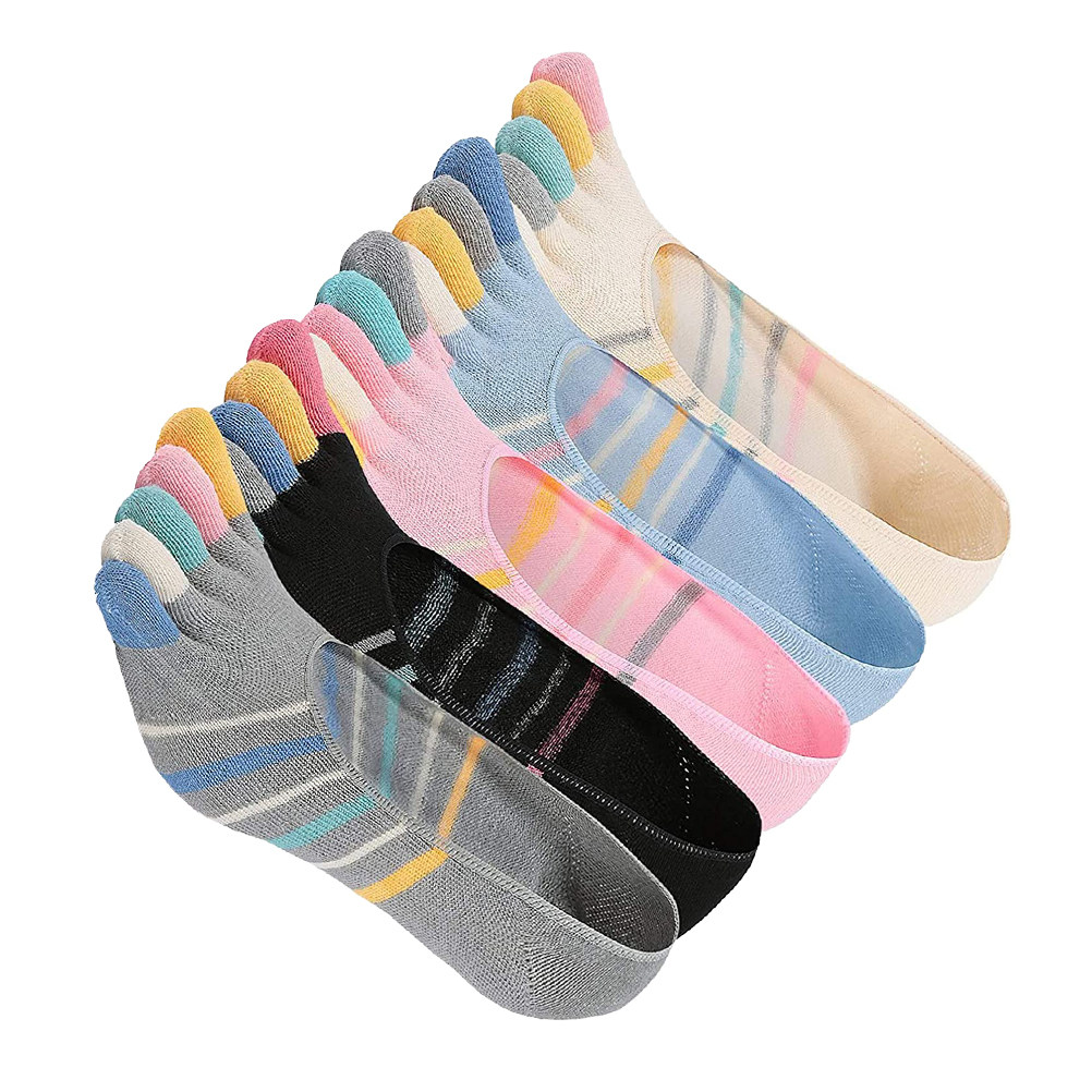 Meias de yoga femininas com ci - Invisibility Sock Loafer avaliação e preço