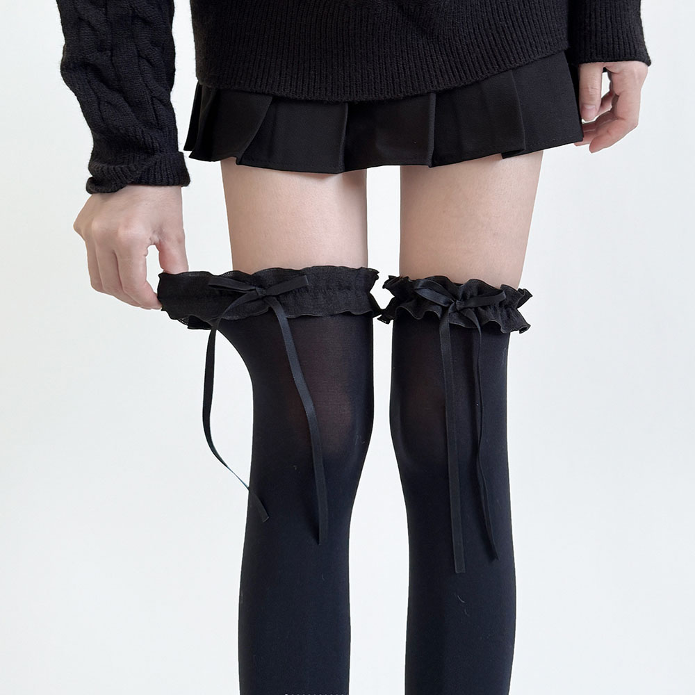 Sexy doce macio coxa meias alt - Knee High Sock Women avaliação e preço