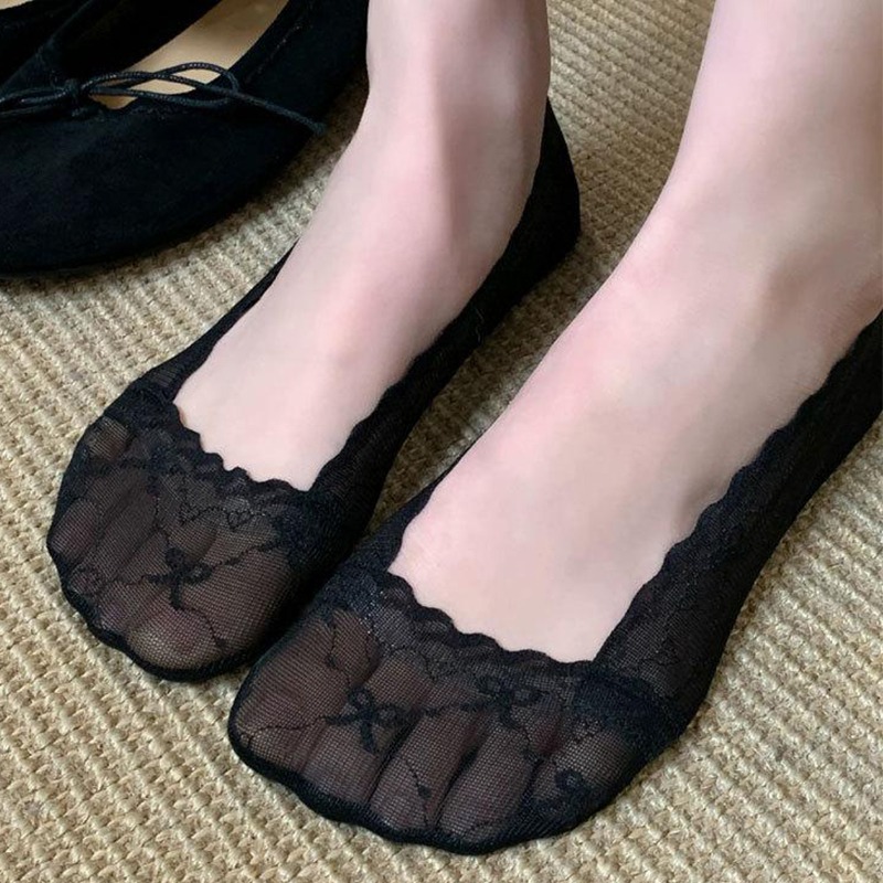 Meias Invisíveis Femininas com - Invisibility Sock Loafer avaliação e preço
