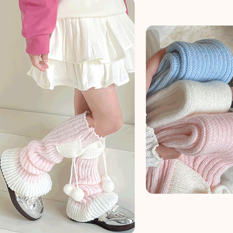 Novas crianças doce bowknot po - Knee High Sock Women avaliação e preço
