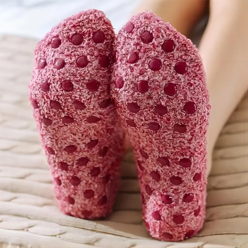 Meia peludo interior para casa - Grip Sock Yoga avaliação e preço