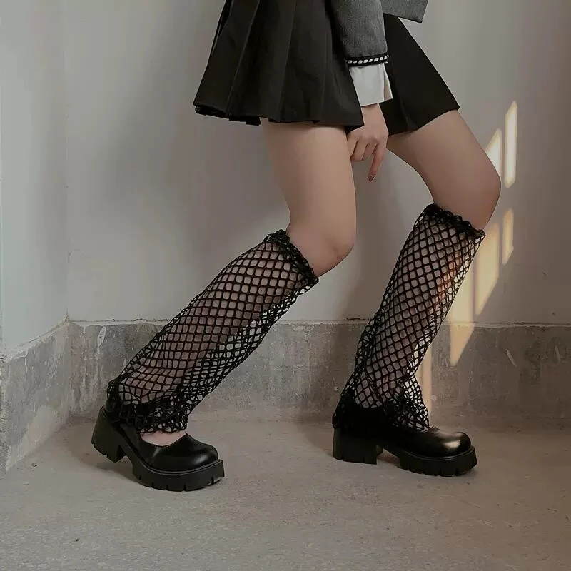Mulheres verão jk rede de pesc - Knee High Sock Women avaliação e preço