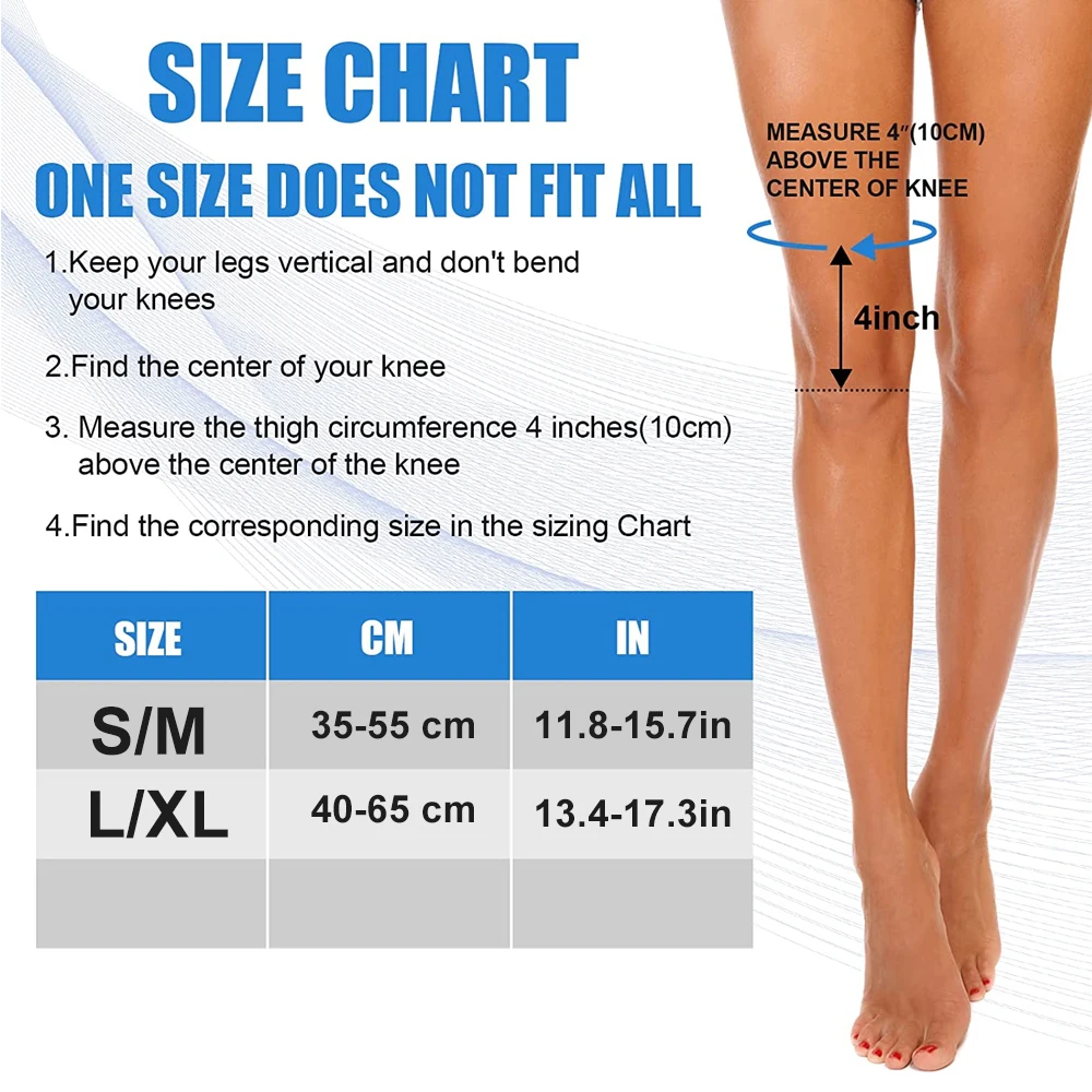 1 par de joelheiras para mulhe - Compression Sleeve Calf avaliação e preço